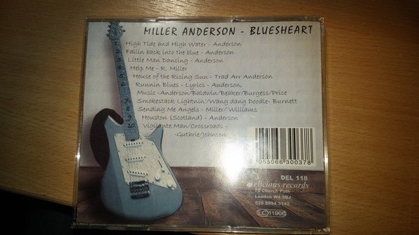 Miller Anderson : Bluesheart (CD, Album)
