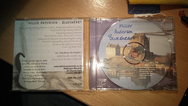 Miller Anderson : Bluesheart (CD, Album)