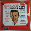 Johnny Cash : Story Of A Broken Heart (LP, Comp, Red)