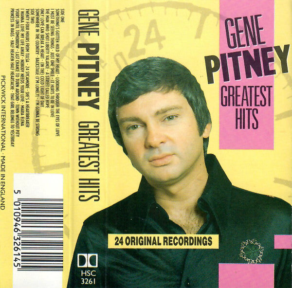 Gene Pitney : Greatest Hits (Cass, Comp)