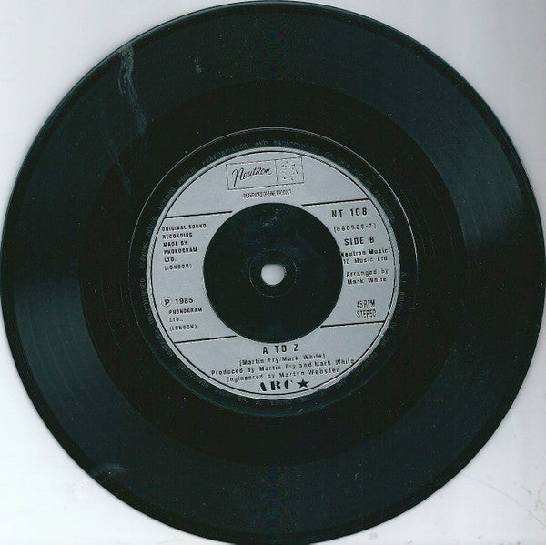 ABC : Be Near Me (7", Single, Sil)