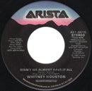 Whitney Houston : Didn't We Almost Have It All (7", Spe)