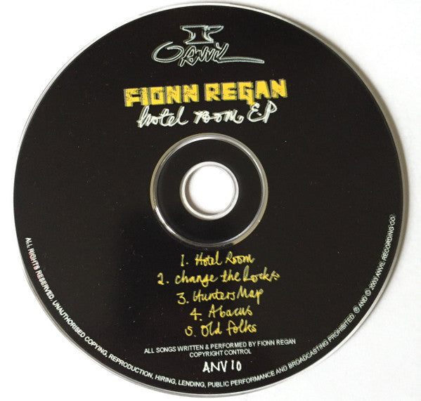 Fionn Regan : Hotel Room E.P. (CD, EP, Promo)