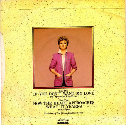 Elaine Paige : If You Don't Want My Love (7", Single, Pap)