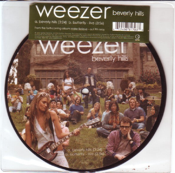 Weezer : Beverly Hills (7", Pic)
