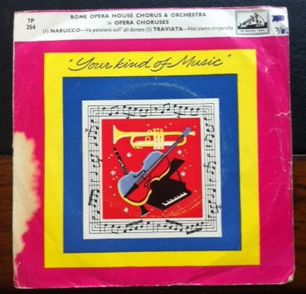 Coro Del Teatro Dell'Opera Di Roma & Orchestra Del Teatro Dell'Opera Di Roma : Your Kind Of Music (7")