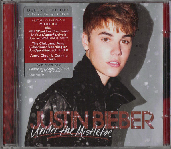Justin Bieber : Under The Mistletoe (Dlx + CD, Album + DVD-V)