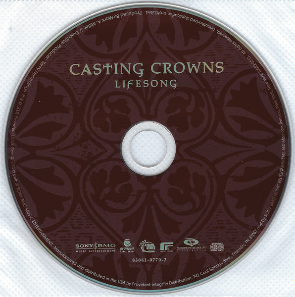 Casting Crowns : Lifesong (CD, Album)