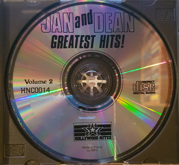 Jan & Dean : Greatest Hits! (CD, Comp)