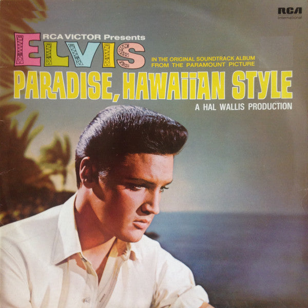 Elvis Presley : Paradise, Hawaiian Style (LP, Album, RE, RCA)