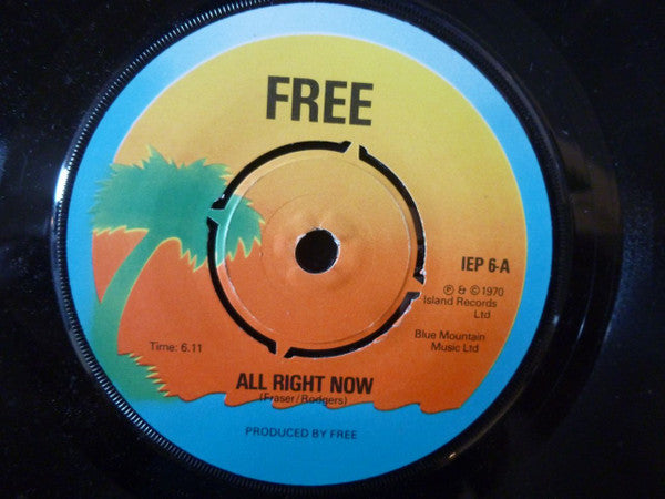 Free : All Right Now (Long Version) / Wishing Well / My Brother Jake (7", EP)