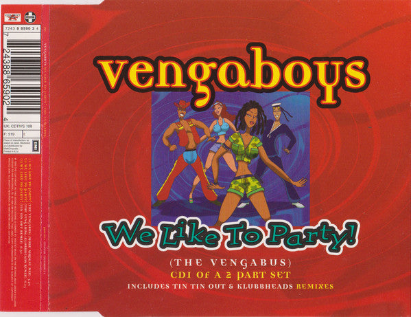 Vengaboys : We Like To Party! (The Vengabus) (CD, Single, CD1)
