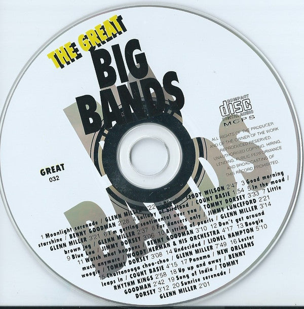 Various : The Great Big Bands (CD, Album, Comp)