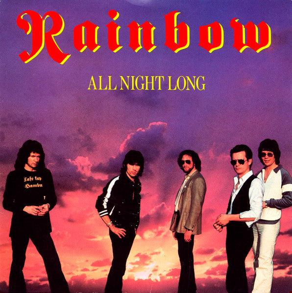 Rainbow : All Night Long (7", Single)