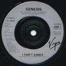 Genesis : I Can't Dance (7", Single)