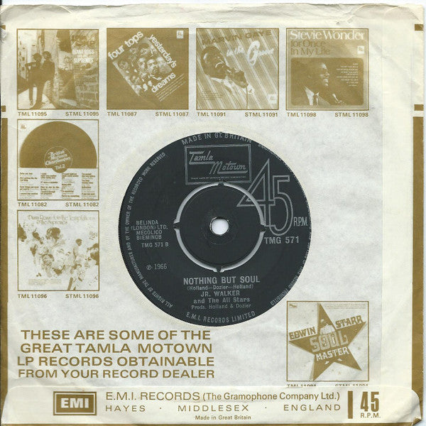 Jr. Walker And The All Stars* : How Sweet It Is (To Be Loved By You) (7", Single, RP)
