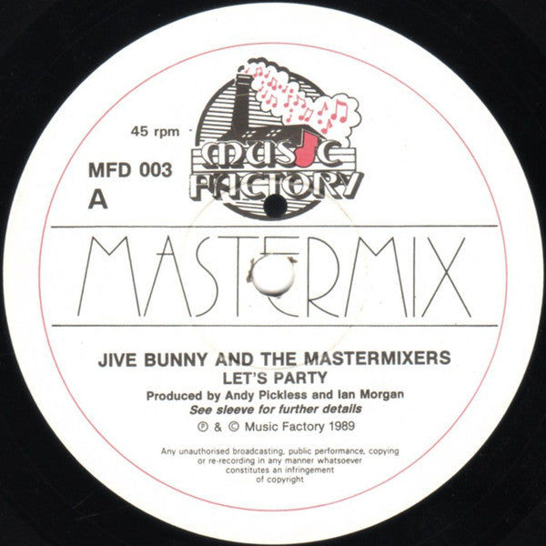 Jive Bunny And The Mastermixers / The John Anderson Band : Let's Party / Auld Lang Syne (7", Single, Pap)