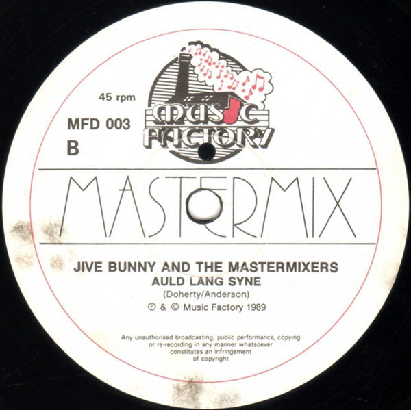 Jive Bunny And The Mastermixers / The John Anderson Band : Let's Party / Auld Lang Syne (7", Single, Pap)