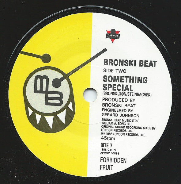 Bronski Beat : C'Mon! C'Mon! (7", Single)