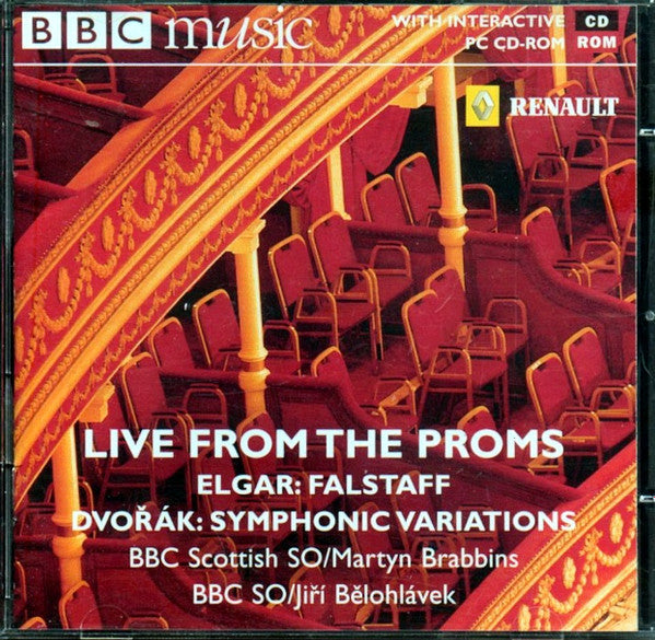 Sir Edward Elgar, Antonín Dvořák, BBC Scottish Symphony Orchestra, Martyn Brabbins, BBC Symphony Orchestra, Jiří Bělohlávek : Live From The Proms: Falstaff / Symphonic Variations (CD-ROM, Enh)