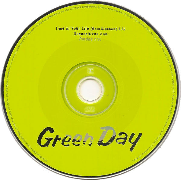 Green Day : Time Of Your Life (Good Riddance) (CD, Single, CD1)