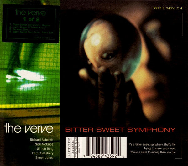 The Verve : Bitter Sweet Symphony (CD, Single, CD1)