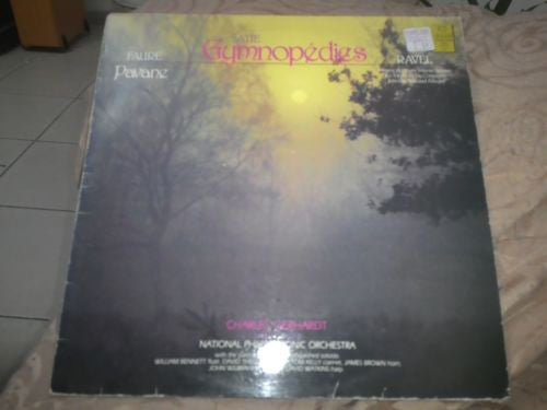 Erik Satie, Gabriel Fauré, Maurice Ravel, National Philharmonic Orchestra, Charles Gerhardt : Satie - Gymnopedies 1&2, Faure - Pavane op. 50, Ravel - Introduction and Allegro, Le tombeau de Couperin, Pavane (LP, RE)