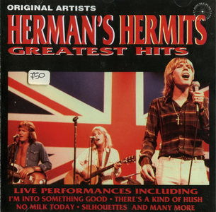 Herman's Hermits : Herman's Hermits Greatest Hits Live (CD, Album)