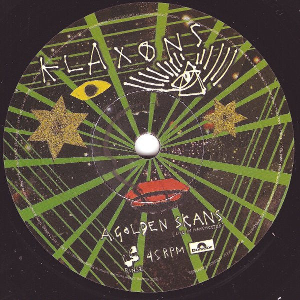 Klaxons : Golden Skans (7", Single, Ltd)