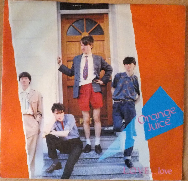 Orange Juice (3) : L.O.V.E... Love (7", Single, Sil)