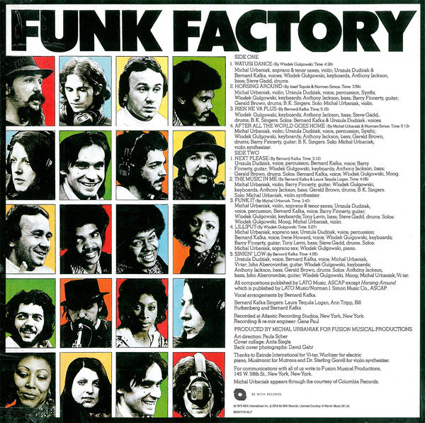 Funk Factory : Funk Factory (LP, Album, RE, 180)