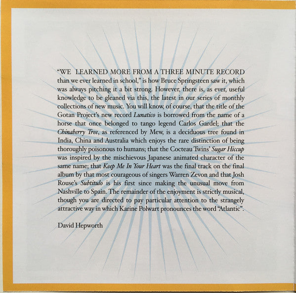 Various : Now Hear This! (15 Great Tunes Hand-Picked By The Word) (May 2006) (CD, Comp, Promo, Jew)