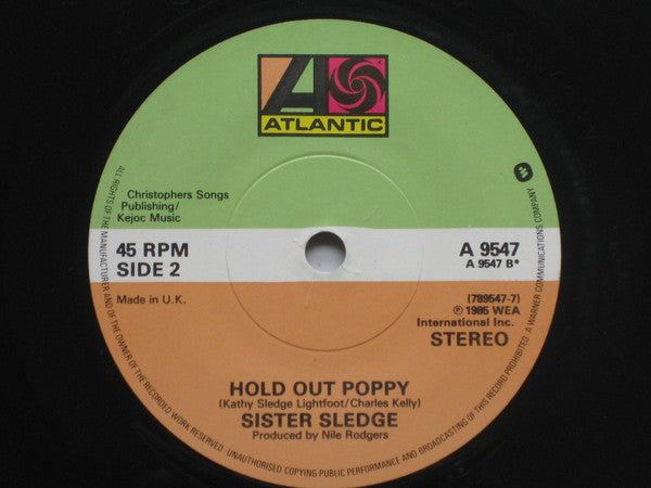 Sister Sledge : Frankie (7", Pap)