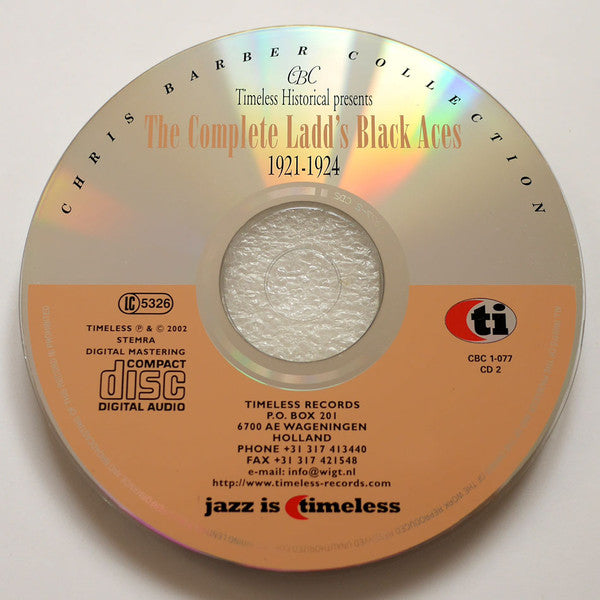 Ladd's Black Aces : The Complete Ladd's Black Aces 1921-1924 (2xCD, Comp)