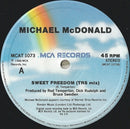 Michael McDonald : Sweet Freedom (12", Single)