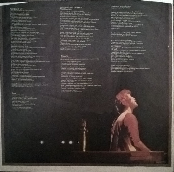 Jackson Browne : Running On Empty (LP, Album, RE)