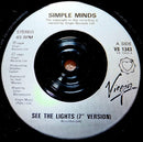 Simple Minds : See The Lights (7", Single, Sil)