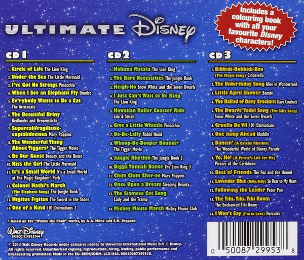 Various : Ultimate Disney (3xCD, Comp, RE)