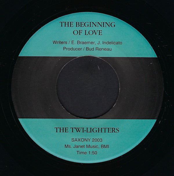 The Twi-Lighters : To Love In Vain / The Beginning Of Love (7", RE)