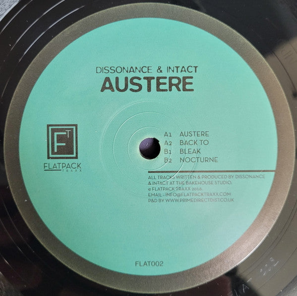 Dissonance (18) & Intact (8) : Austere  (12")
