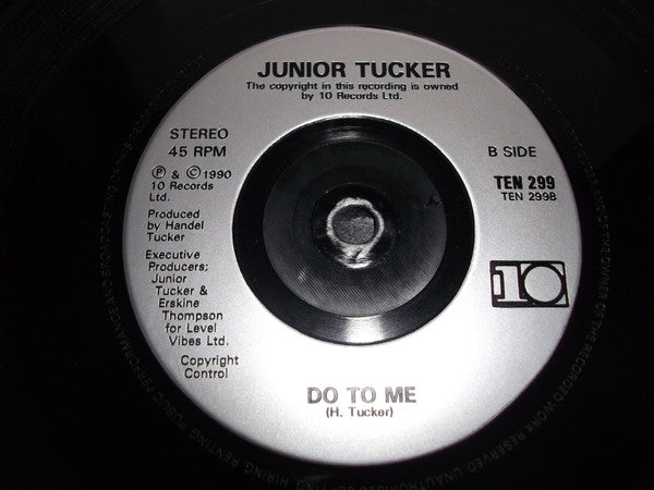 Junior Tucker : Don't Test (7", Single)