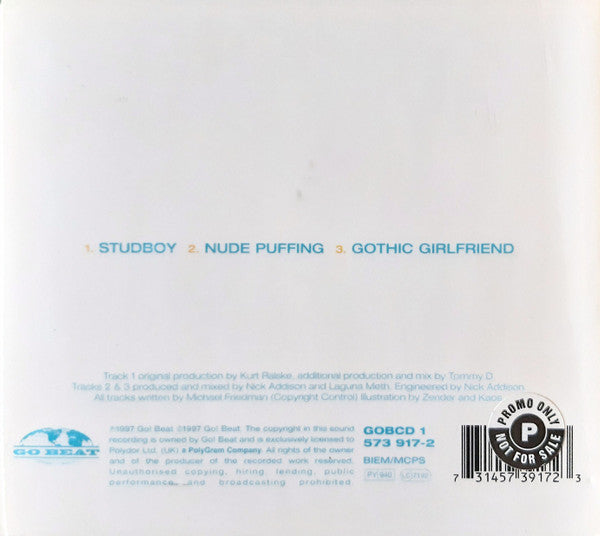 Laguna Meth : Stud Boy (CD, Single)