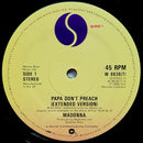 Madonna : Papa Don't Preach (12", Single)