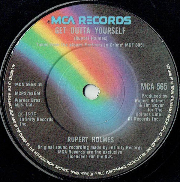 Rupert Holmes : Him (7", Single)