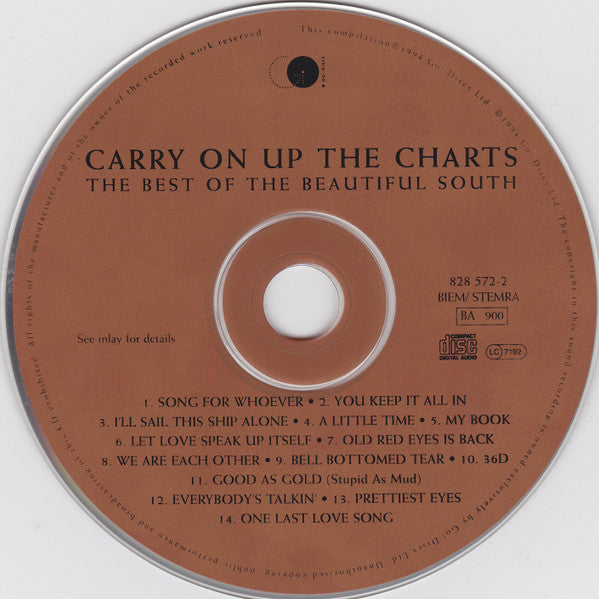 The Beautiful South : Carry On Up The Charts (CD, Comp)