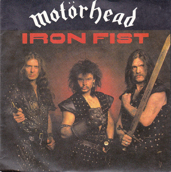 Motörhead : Iron Fist (7", Single, Ltd, Red)