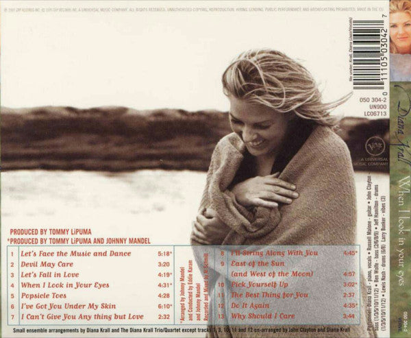 Diana Krall : When I Look In Your Eyes (CD, Album, RP, Dig)