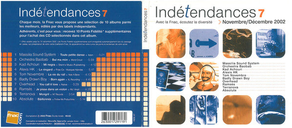 Various : Indétendances 7 (CD, Comp, Dig)