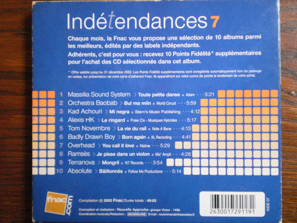 Various : Indétendances 7 (CD, Comp, Dig)