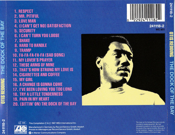 Otis Redding : The Dock Of The Bay - The Definitive Collection (CD, Comp)